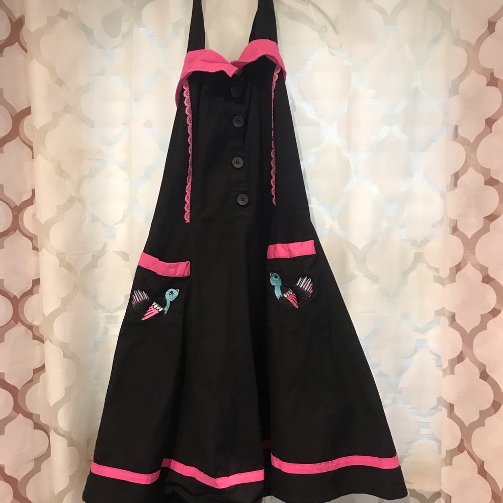 Sour Puss Halter Dress
